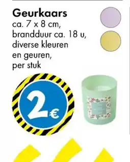 TEDi Geurkaars aanbieding