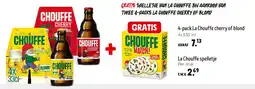 Jumbo 4-pack La Chouffe cherry of blond aanbieding