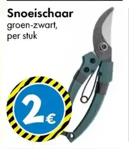 TEDi Snoeischaar aanbieding