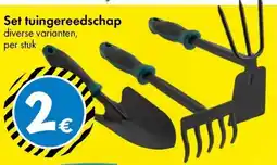 TEDi Set Tuingereedschap aanbieding
