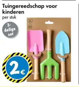 TEDi Tuingereedschap voor kinderen aanbieding