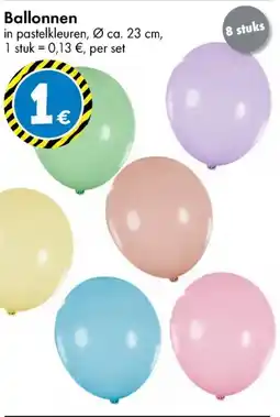 TEDi Ballonnen aanbieding