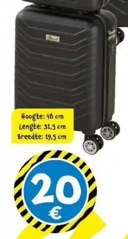 TEDi Hardcase Koffer aanbieding