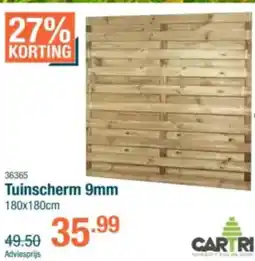 Cevo Cartri Tuinscherm aanbieding