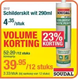 Cevo Soudal Schilderskit Wit aanbieding