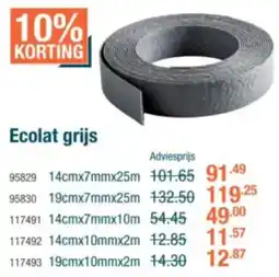Cevo Ecolat Grijs aanbieding