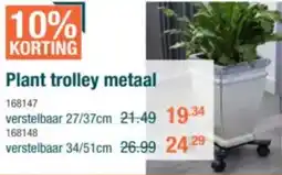 Cevo Plant Trolley Metaal aanbieding