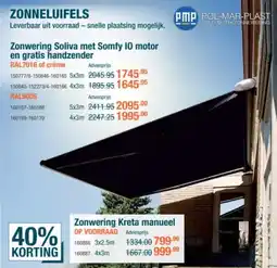 Cevo Zonwering kreta manueel aanbieding