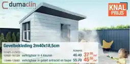 Cevo Gevelbekleding aanbieding