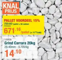 Cevo Grind Carrara aanbieding