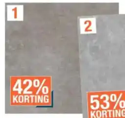 Cevo Vloer-en wandtegel beton mid grey aanbieding