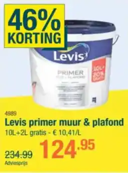 Cevo Levis primer muur & plafond aanbieding