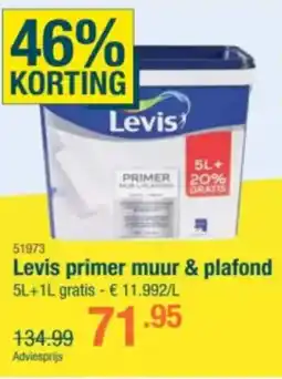 Cevo Levis primer muur & plafond aanbieding