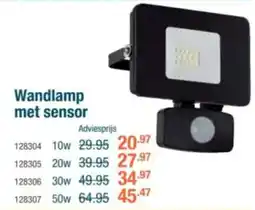 Cevo Wandlamp met sensor aanbieding
