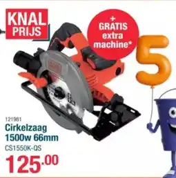 Cevo Cirkelzaag CS1550K-QS aanbieding