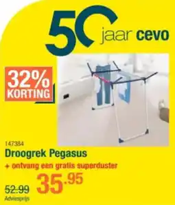 Cevo Droogrek Pegasus aanbieding