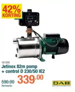 Cevo Jetinox 82m pomp + control D 230/50 IE2 aanbieding