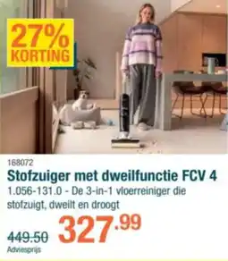 Cevo Stofzuiger met dweilfunctie FCV 4 aanbieding