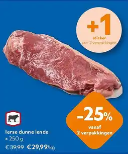 OKay Ierse dunne lende ± 250 g aanbieding