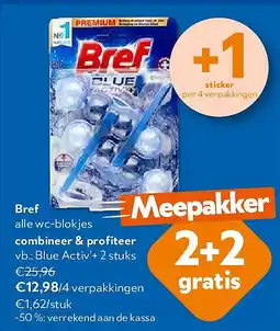 OKay Bref Blue Activ’+ 2 stuks aanbieding