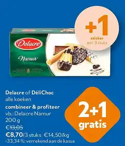 OKay Delacre Namur 200 g aanbieding