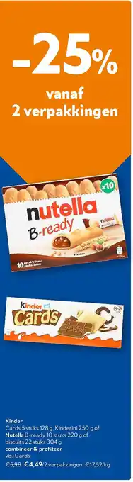 OKay Kinder Cards aanbieding