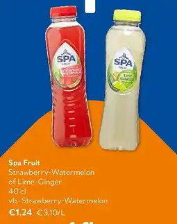 OKay Spa Fruit Strawberry-Watermelon aanbieding