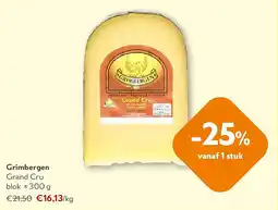 OKay Grimbergen Grand Cru blok ± 300 g aanbieding