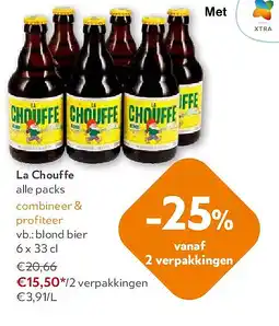 OKay La Chouffe blond bier 6 x 33 cl aanbieding