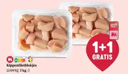 Delhaize Kippenfiletblokjes aanbieding