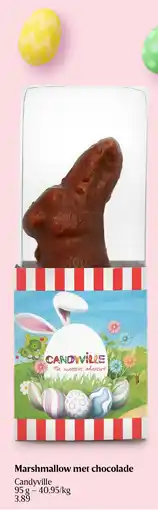 Delhaize Candyville Marshmallow met Chocolade aanbieding