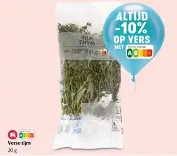 Delhaize Verse Tijm aanbieding