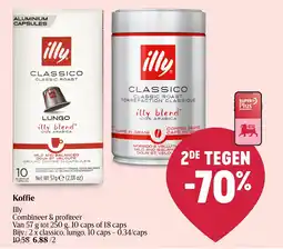 Delhaize Illy Koffie aanbieding