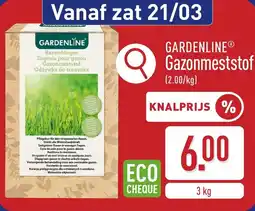 ALDI Gardenline gazonmeststof aanbieding