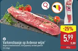 ALDI Varkenshaasje op Ardense wijze aanbieding