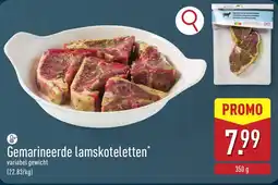 ALDI Gemarineerde lamskoteletten aanbieding