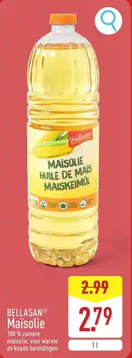 ALDI Bellasan maïsolie aanbieding