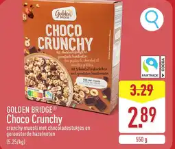 ALDI Golden bridge choco crunchy aanbieding