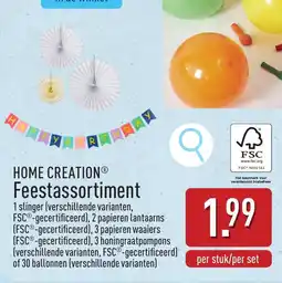ALDI Home creation feestassortiment aanbieding