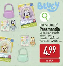 ALDI Bbc studios paasmandje aanbieding