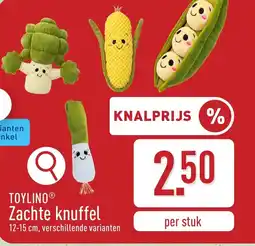 ALDI Toylino zachte knuffel aanbieding