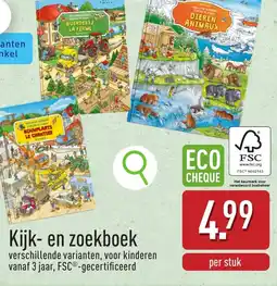 ALDI Kijk- en zoekboek aanbieding