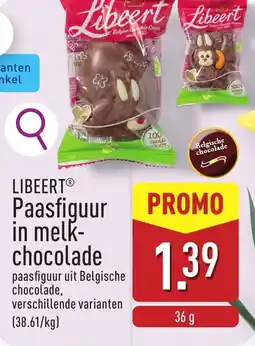 ALDI Libeert Paasfiguur in melkchocolade aanbieding