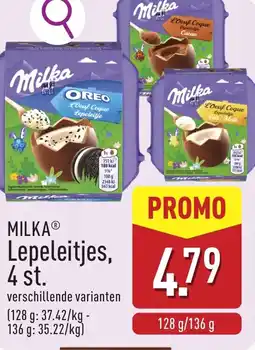 ALDI Milka Lepeleitjes aanbieding