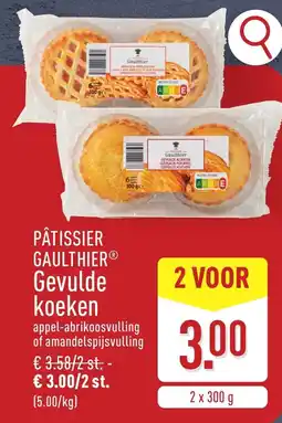 ALDI Pâtissier gaulthier gevulde koeken aanbieding