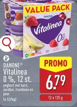 ALDI Danone vitalinea 0% aanbieding