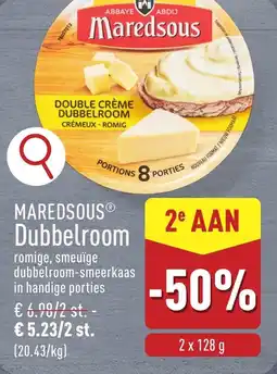 ALDI Maredsous dubbelroom aanbieding
