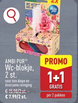 ALDI Ambi pur WC-blokje aanbieding
