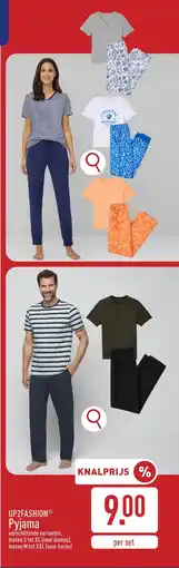 ALDI Up2fashion pyjama aanbieding