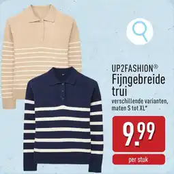 ALDI Up2fashion fijngebreide trui aanbieding